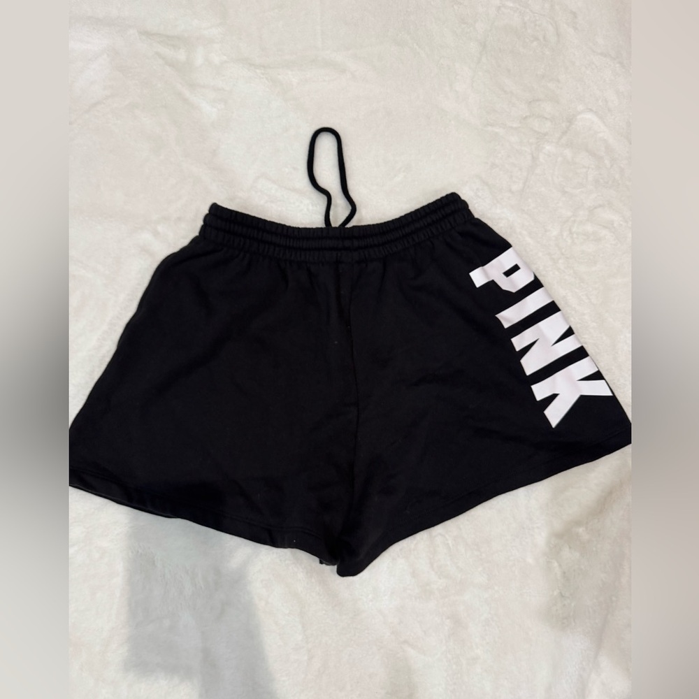 PINK Victoria's Secret Black Athletic Shorts
